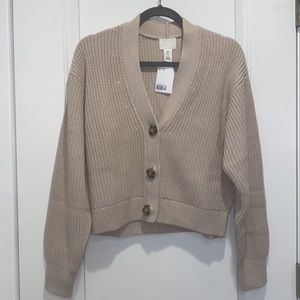H&M ribbed knit cardigan